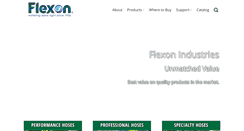 Desktop Screenshot of flexonhose.com